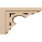 Ekena Millwork 9"W x 27"D x 18"H Classic Sheridan Rough Cedar Woodgrain TimberThane Corbel, Primed Tan CORUR09X27X18SHERCPR - alternate 2